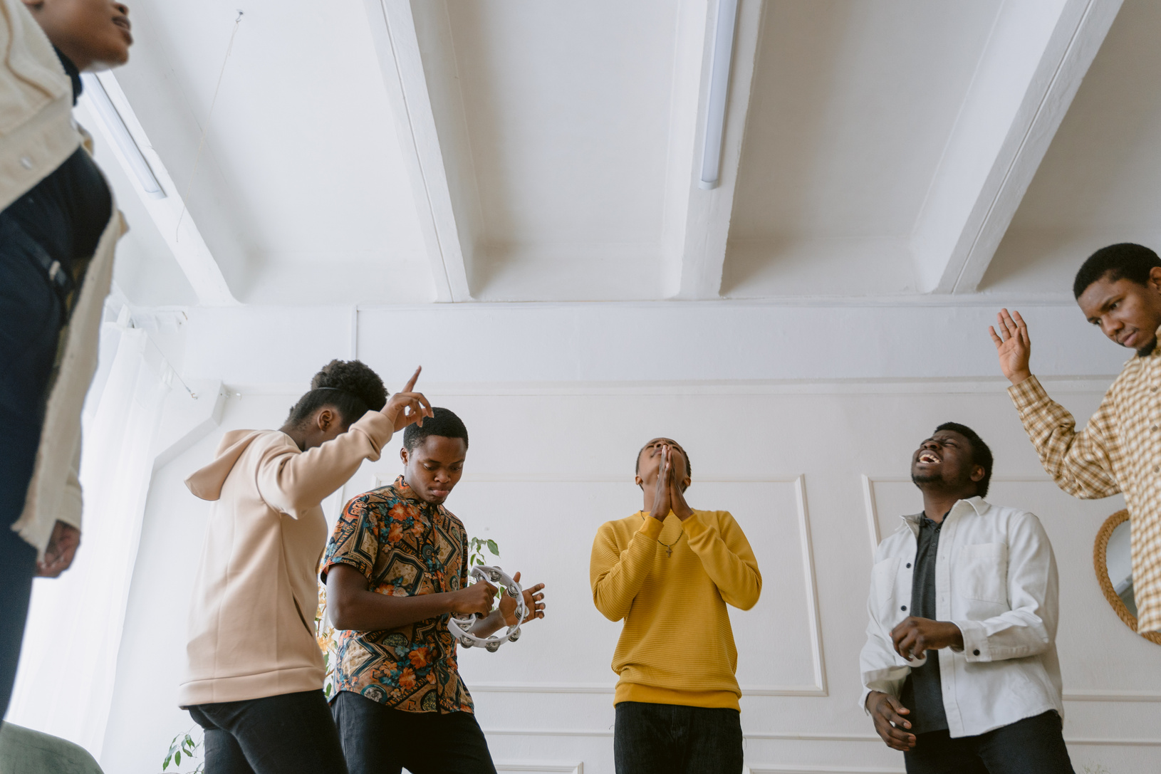 Group of People Worshiping 